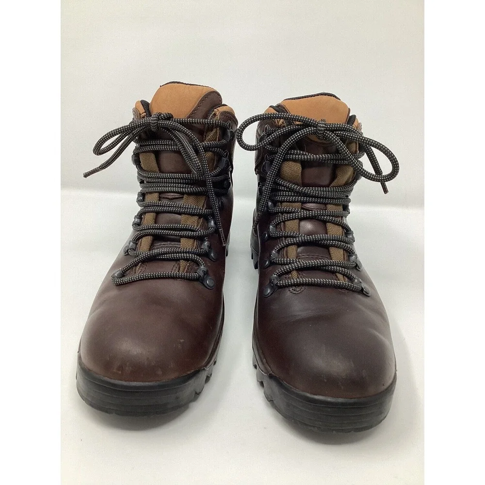 REI Goretex Brown Leather‎ Women's Hiking Boot Size 8 Gorpcore Outdoor Camping